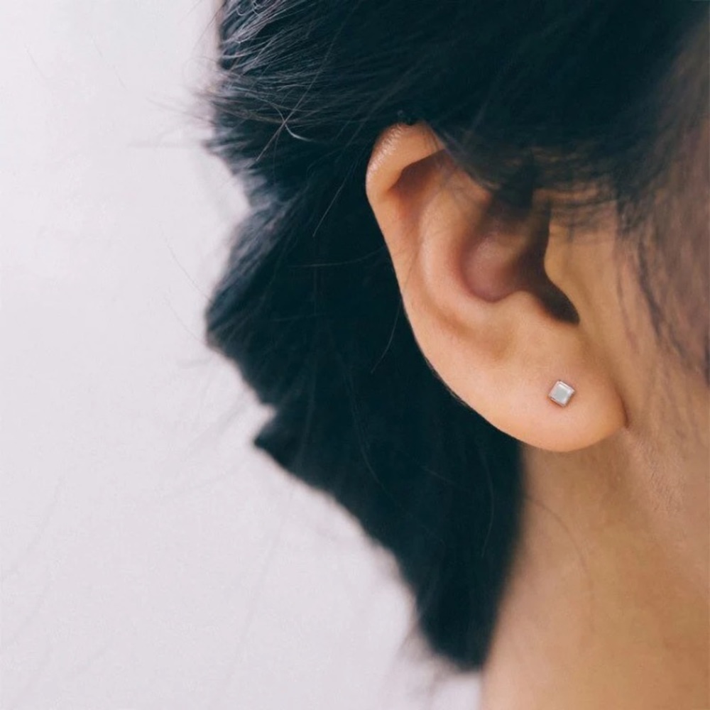 Stainless Steel Delicate Stud - Picture 2 of 3